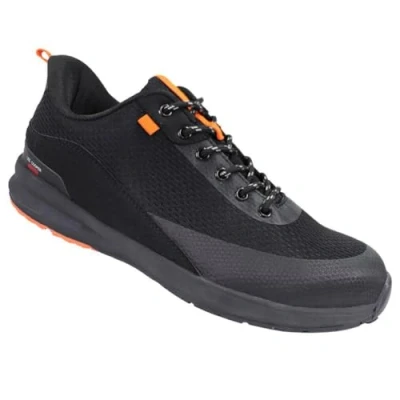 Abbildung von Lee Cooper Herren Arbeitskleidung Leichte atmungsaktive Modern Style Stahlkappe Comfort Arbeitssicherheit Trainer Schuhe SB SRA, Schwarz, 42 EU