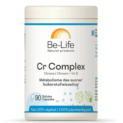 Abbildung von Be Life Chromkomplex Nahrungsergänzung mit Vitamin B3 &amp; B2 90 Softgels