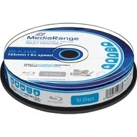 Abbildung von Mediarange Blu ray Rohling BD R 25GB