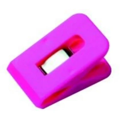 Abbildung von Laurel Briefklemmer Signal 1 25x43mm VE=10 Stück pink