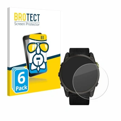 Abbildung von BROTECT Schutzglas für Garmin Enduro 3 (6 Stück) Schutzfolie Panzer Folie Glas [Extrem Kratzfest 9H, Anti Fingerprint, Ultra Transparent]