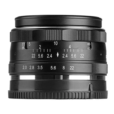 Abbildung von Meike 50 mm f / 2.0 Feste manuellen fokus objektiv für Sony e mirrorless Kamera ermöglicht a6300 a6000 a6500 a5100 a5000 nex3 nex3n nex7 nex6 nex5n