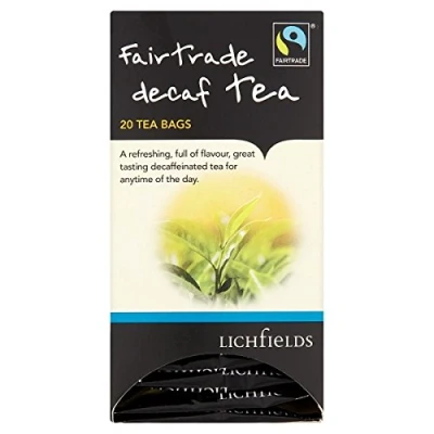 Abbildung von Lichfields Fairtrade Decaf Tea 20 Teebeutel 40g