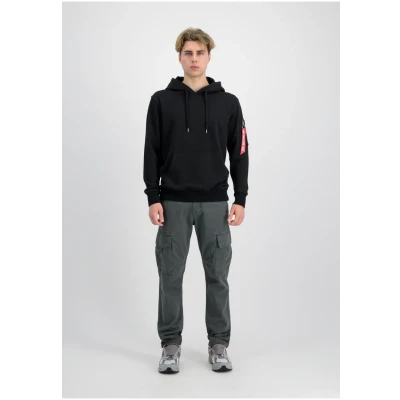 Abbildung von Alpha Industries Agent Jeans Relaxed Fit, Herren, Größe: 28, Vintage grey