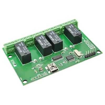 Abbildung von USB Relay Module (4 Channel, 5V Powered Relay)
