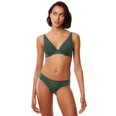 Abbildung von Triumph AURA Spotlight Bügel BH, Damen, Größe: 85C, Green kiss