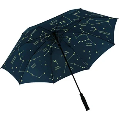 Abbildung von iX brella Langregenschirm Motiv Design XXL Partnerschirm Automatik bedruckt, bedruckt