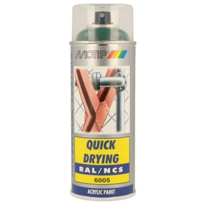 Abbildung von MOTIP 07128 RAL Lack Spraydose 6005 400ml