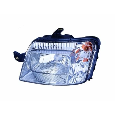 Abbildung von PRASCO FT1224824 Scheinwerfer links H4 gelb mit Blinklicht für Rechtsverkehr Elektromotor Stellmotor LWR FIAT: Panda II Schrägheck