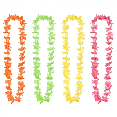 Abbildung von Neon Hawaii Kränze 25 Stück