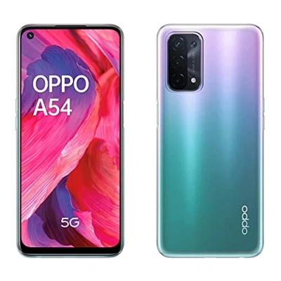 Abbildung von cofi1453® Silikon Hülle Basic kompatibel mit Oppo A54 5G Case TPU Soft Handy Cover Schutz Transparent