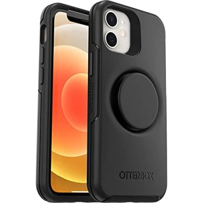 Abbildung von Apple iPhone 12 Mini Hülle Kunststoff OtterBox Hard Case/Backcover Handyhülle Schwarz Shockproof/Stoßfest