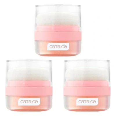 Abbildung von Catrice SPRING AWAKENING Glitter Bomb Cushion, Highlighter, Nr. C01, Gold, strahlend, schimmernd, glitzernd, vegan, ohne Parfüm, Alkohol, Parabene, 3er Pack (3x3.5g)