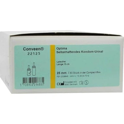 Abbildung von Conveen Optima Kondom Urinal 5 cm 25 mm 30 St