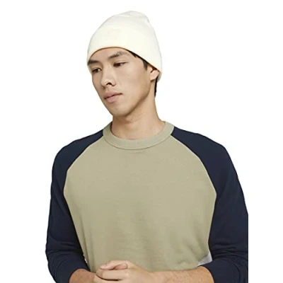Abbildung von TOM TAILOR Denim Herren Basic Beanie 1027149, 10338 Soft Light Beige, ONESIZE