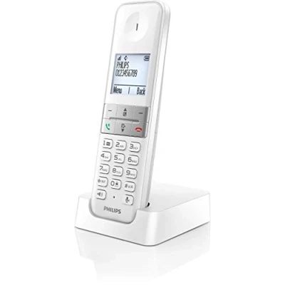 Abbildung von Telefono Philips D4701 Weiss