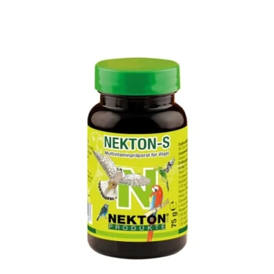 Abbildung von NEKTON S Multivitaminpräparat für Vögel Vitamine, Aminosäuren, Mineralstoffe und Spurenelemente Made in Germany (75g)