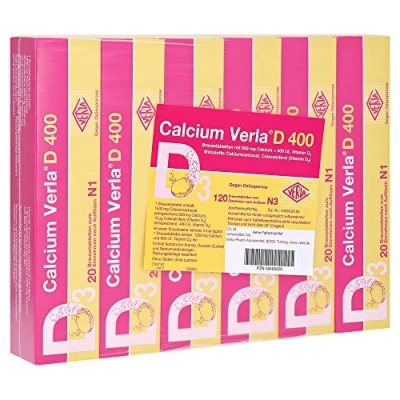 Abbildung von Calcium Verla D 400 Brausetabletten 120 St