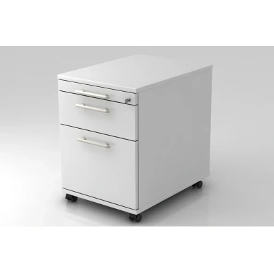 Abbildung von Hammerbacher Rollcontainer AC20 RE Weiß