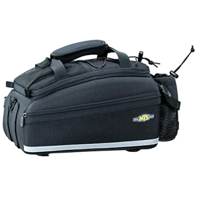 Abbildung von Topeak Trunk Bag EX Fahrradtasche, Black, 36x19x21 cm, 8 L