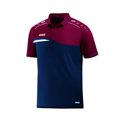 Abbildung von JAKO Kinder Polo Competition 2.0, marine/dunkelrot, 140, 6318