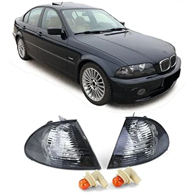 Abbildung von Blinker Kristall schwarz passend für BMW 3ER E46 Limousine Touring 98 01