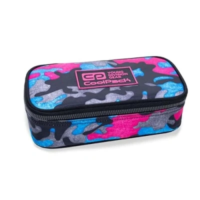 Abbildung von Coolpack B63093, Mäppchen CAMPUS XL CAMO FUSION PINK, Multicolor