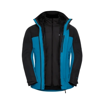Abbildung von Jack Wolfskin 3 in 1 Funktionsjacke &quot;WILD PLACES 3IN1 JKT M&quot;, mit Kapuze