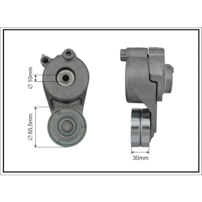 Abbildung von CAFFARO 130000SP Spannarm, Keilrippenriemen MERCEDES BENZ: E Klasse Limousine, T modell, ML Klasse, JEEP: GRAND CHEROKEE 4
