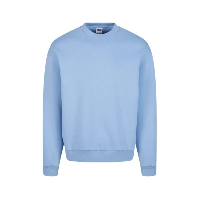 Abbildung von Urban Classics Fluffy Crewneck Sweatshirt, Herren, Größe: Medium, Powderblue