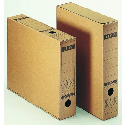 Abbildung von LEITZ Archivboxen für lose Dokumente 7,0 x 26,5 32,5 cm