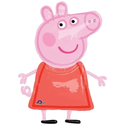 Abbildung von Knuddelschwein Folienballon, Airwalker