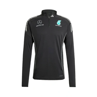 Abbildung von adidas Performance AMG Petronas Formula ONE TEAM Mechanics Langarmshirt Black reflective silver, Herren, Größe: Small, silver
