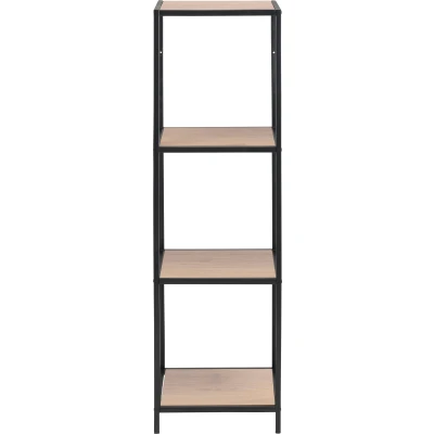 Abbildung von ACTONA GROUP Bücherregal, Metallgestell im Industrie Look, 3 Einlegeböden, weitere Variationen