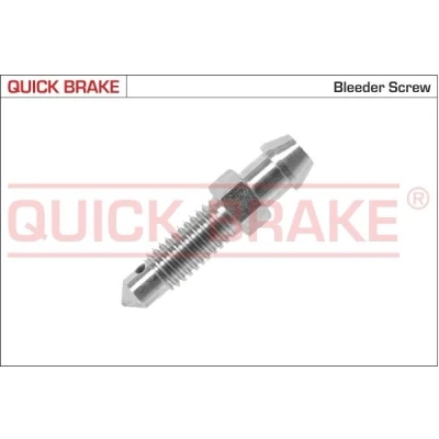 Abbildung von QUICK BRAKE 0033 Entlüfterschraube/ ventil VOLKSWAGEN: Lupo / 3L, Kaefer, TRANSPORTER 4 Bus, BMW: 3 Limousine, 5 AUDI: A2
