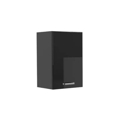 Abbildung von Vicco Hängeschrank R Line, Schwarz Hochglanz/Anthrazit, 40 cm