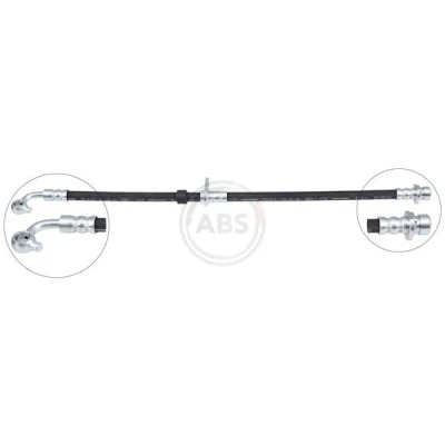 Abbildung von A.B.S. SL 5007 Bremsschläuche 455 BANJO 10.0 mm HONDA: CIVIC 6 Hatchback, Fastback, Coupe