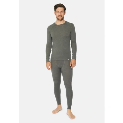 Abbildung von Danish Endurance Merino SET Unterhemd/shirt, Herren, Größe: Large, Dark grey