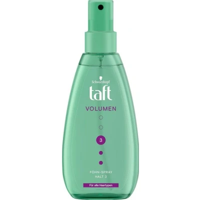 Abbildung von Schwarzkopf Haarparfüm taft Föhn Spray Volumen Halt 3 150ml gibt und