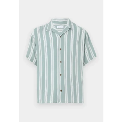 Abbildung von Jack &amp; Jones Jjejeff Resort Shirt Hemd, Herren, Größe: XXL, Iceberg green