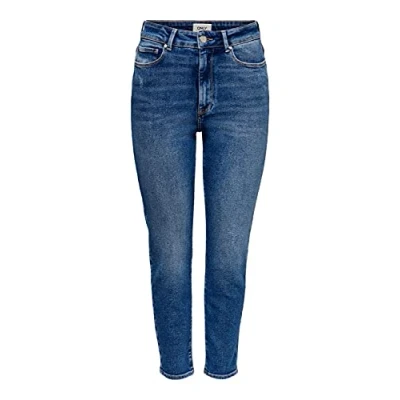 Abbildung von ONLY Onlemily LIFE Jeans Skinny Fit, Damen, Größe: 26x34, Medium blue denim