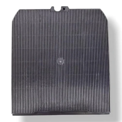 Abbildung von DEKAROX Aktivkohlefilter passend für Falmec 103050107 Nr. 3 Typ B Airlux CR1000 Ersatzfilter Kohlefilter 230/235mm x 210/215mm 15mm Dunstabzugshaube Küchenhaube