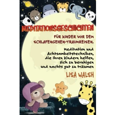 Abbildung von Meditationsgeschichten für Kinder vor dem Schlafengehen Traumreisen: Meditation und Achtsamkeitstechniken, die Ihren Kindern helfen, sich zu beruhigen nachts gut träumen