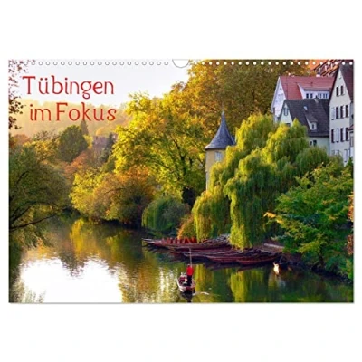 Abbildung von Tübingen im Fokus (Wandkalender 2025 DIN A3 quer), CALVENDO Monatskalender