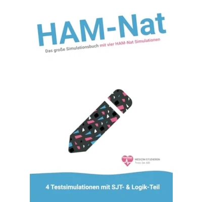 Abbildung von HAM Nat: Das große Simulationsbuch mit vier Nat Simulationen (4x Testsimulation für die Vorbereitung auf den Medizinertest)