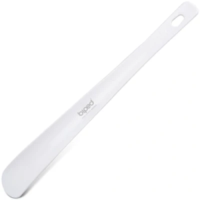 Abbildung von Die Schuhanzieher Schuhlöffel aus Kunststoff 35 cm mit Lochung zum Aufhängen z1555 (weiss)