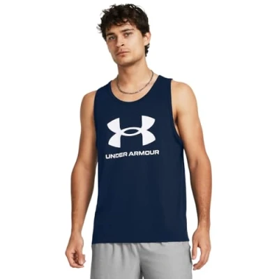 Abbildung von Under Armour UA Sportstyle LOGO Top academy, Herren, Größe: 5XL, Academy