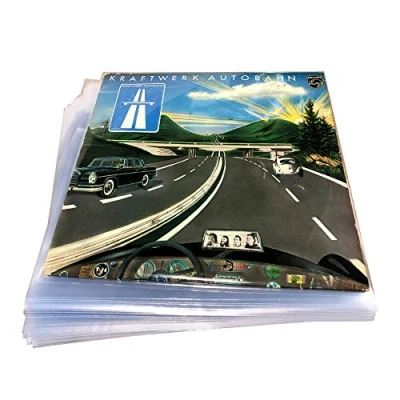 Abbildung von 7even 12&quot; Schallplatten LP Schutzhüllen / Klar Cover Schutz Sleeves Stark Plattenspieler