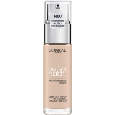 Abbildung von L&#039;Oréal Paris Perfect Match Makeup Foundation, Damen, Größe: 30 ml, 0.5.r/0.5.c rose porcelain