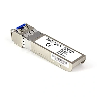 Abbildung von StarTech.com Transceiver Modul (SFP+ Module, 10GBase LR HP kompatibel, Glasfaser, 1310 nm, LC Single Mode mit DDM)